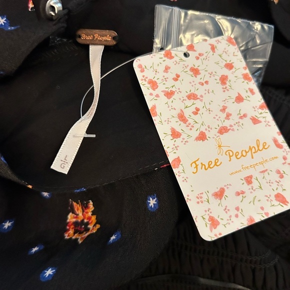 NWT Free People Two Faces floral dress - Picture 11 of 11